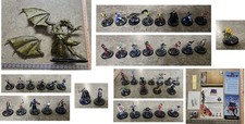 Heroclix - 47 figurines - Greater Cthulhu, Danger Girls, Hellboy, Johnny Alpha, plus