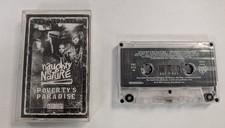 Vintage Naughty By Nature Cassette Tape Poverty's Paradise Rap Hip Hop Tested