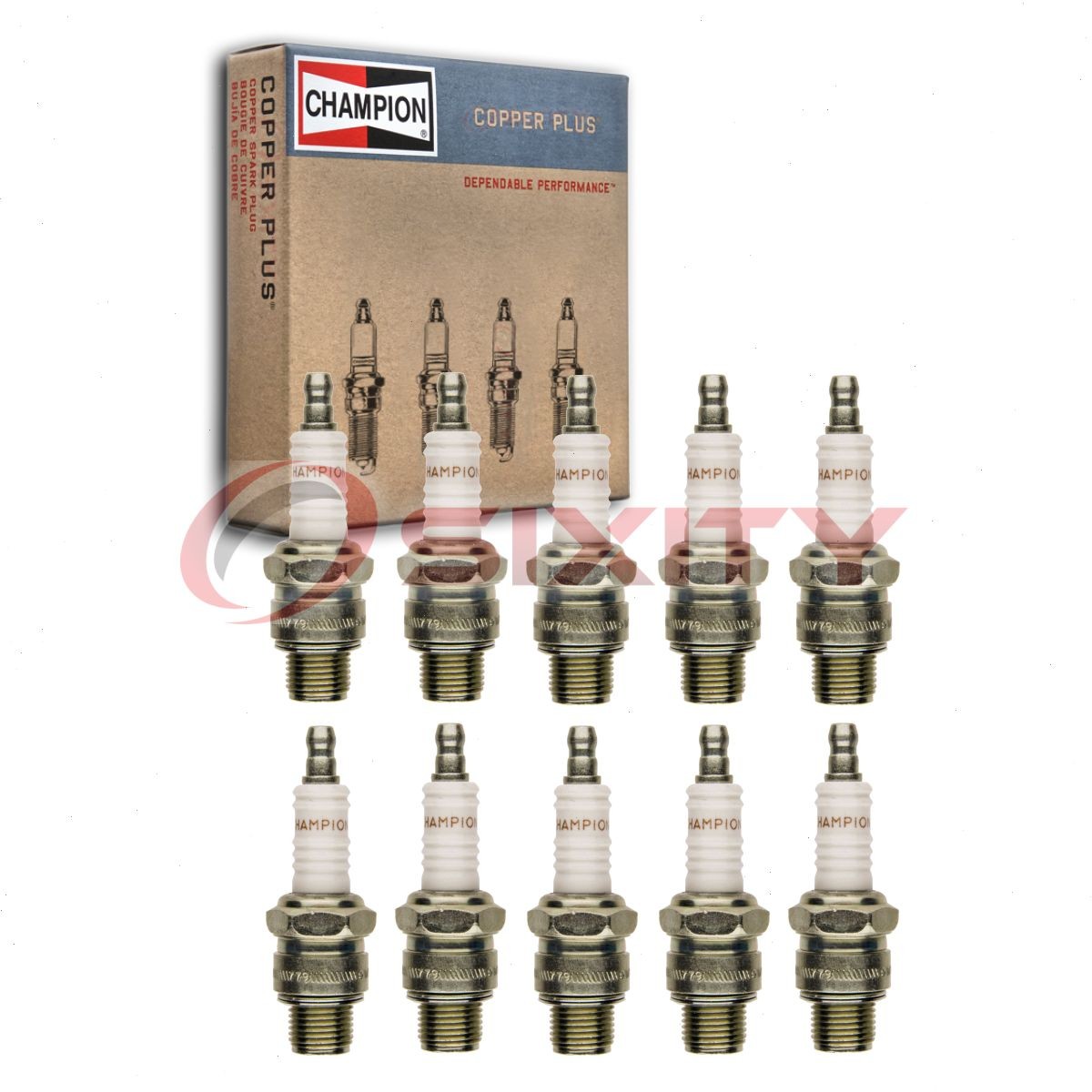 10 pc Champion Copper Plus 831 Spark Plugs for VB40FFM UL77V BUHXW1 AVZKO mf