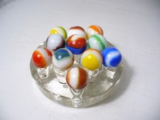  913 Marble King Marble Assortment of Rainbows 11 Pieces