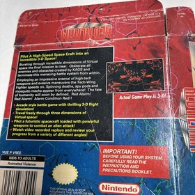 Red Alarm with box and manual (Nintendo Virtual Boy, 1995)
