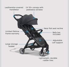 Baby Jogger City Tour 2 Ultra Compact Travel Stroller Lightweight PIKE EXCLUSIVE