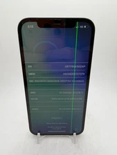 Apple iPhone 12 - Black - 64GB - as-is for salvage/parts/disassembly