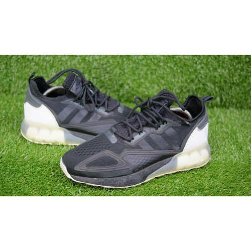 adidas ZX 2K Boost Core Black Cloud White - Men's Size 10