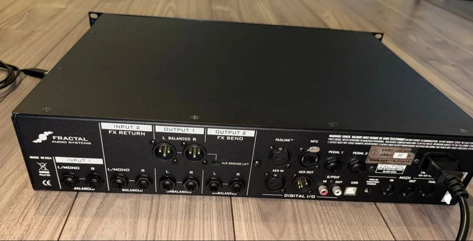 Fractal Audio Axe-Fx II XL+ Rack Guitar Effects Processor Tested with Wear HTF f - Image 4 of 4
