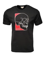 Alexander McQueen T-Shirt McQ Skull Men Black S M L XL XXL Small Medium Large