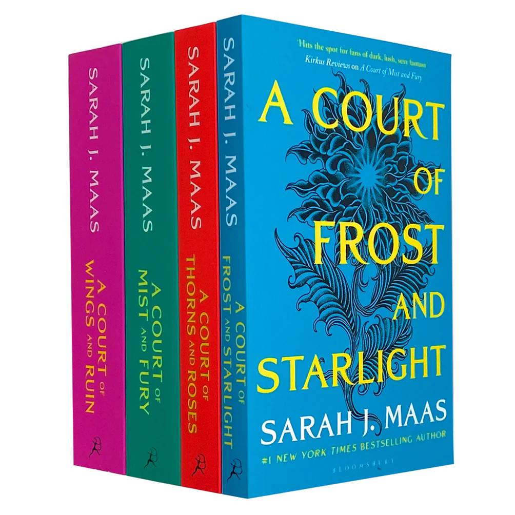 Sarah J. Maas 4 Books Collection Set A Court of Thorns and Roses Series NEW