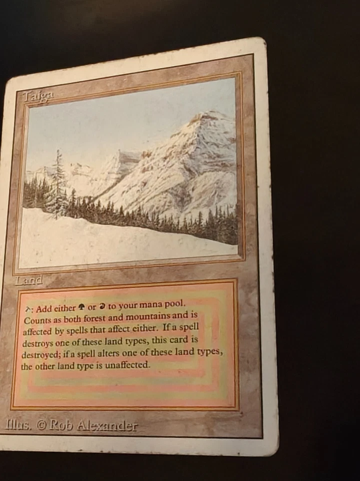 Taiga Revised Edition MTG Magic the Gathering - Image 3 of 4