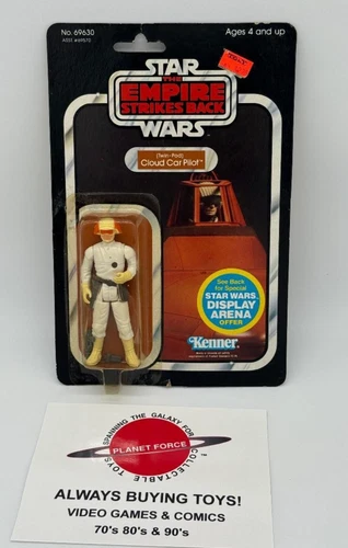 1980 Cloud Car Pilot MOC Vintage Star Wars ESB 45 Back Empire Figure NEW