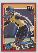 2023 Panini Donruss Rated Rookie Press Proof Red Joey Porter Jr #386 19n6