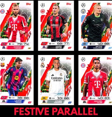 Topps Match Attax 25/26 -FESTIVE EXCLUSIV- UEFA Champions League TC -- 2025/2026
