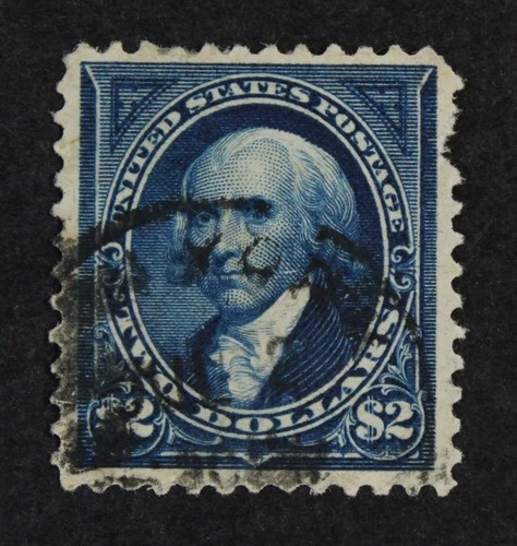 CKStamps: US Stamps Collection Scott#277 $2 Madison Used Perfs Pulled