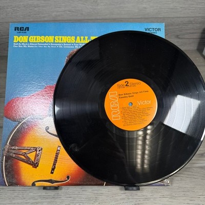 Don Gibson   Sings All-Time Country Gold LP 1969 RCA Victor Country 33 RPM