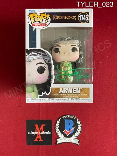 Liv Tyler signed Lord of the Rings Arwen Funko Pop #1745 Beckett COA Steven