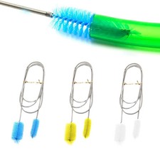 Aquarium Cleaning Brush Water Hose Lily Pipe Air Tube Stainless Steel Flexible