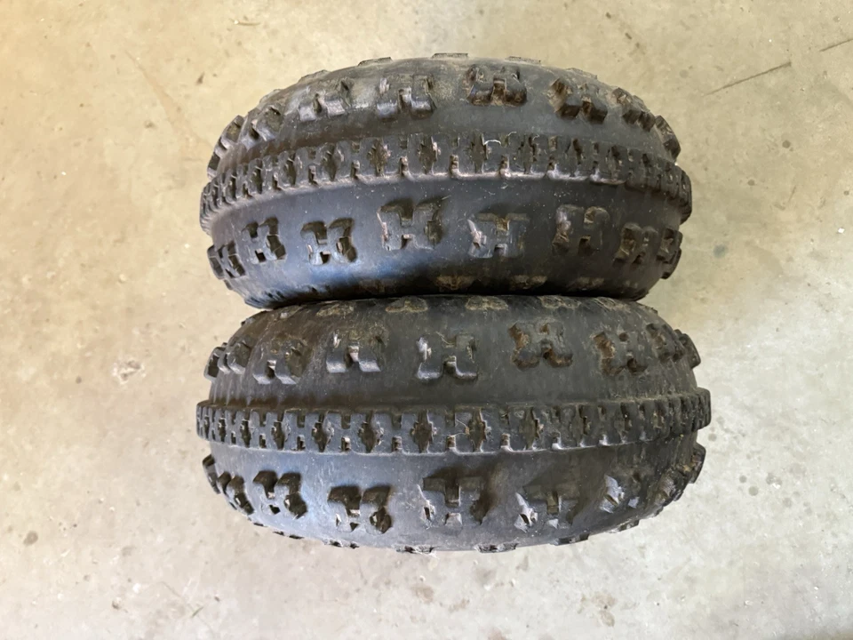 Par de llantas delanteras izquierda y derecha Can-Am Bombardier DS650 2000-2007 Foto 4 de 4