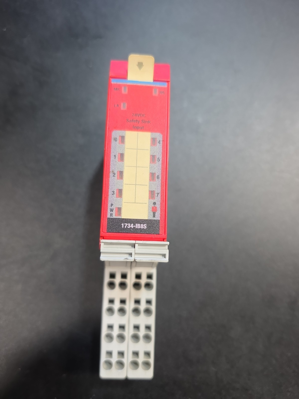 Allen Bradley 1734-IB8S Safety Sink Input Module 1734-1B8S with 1734-TOPS