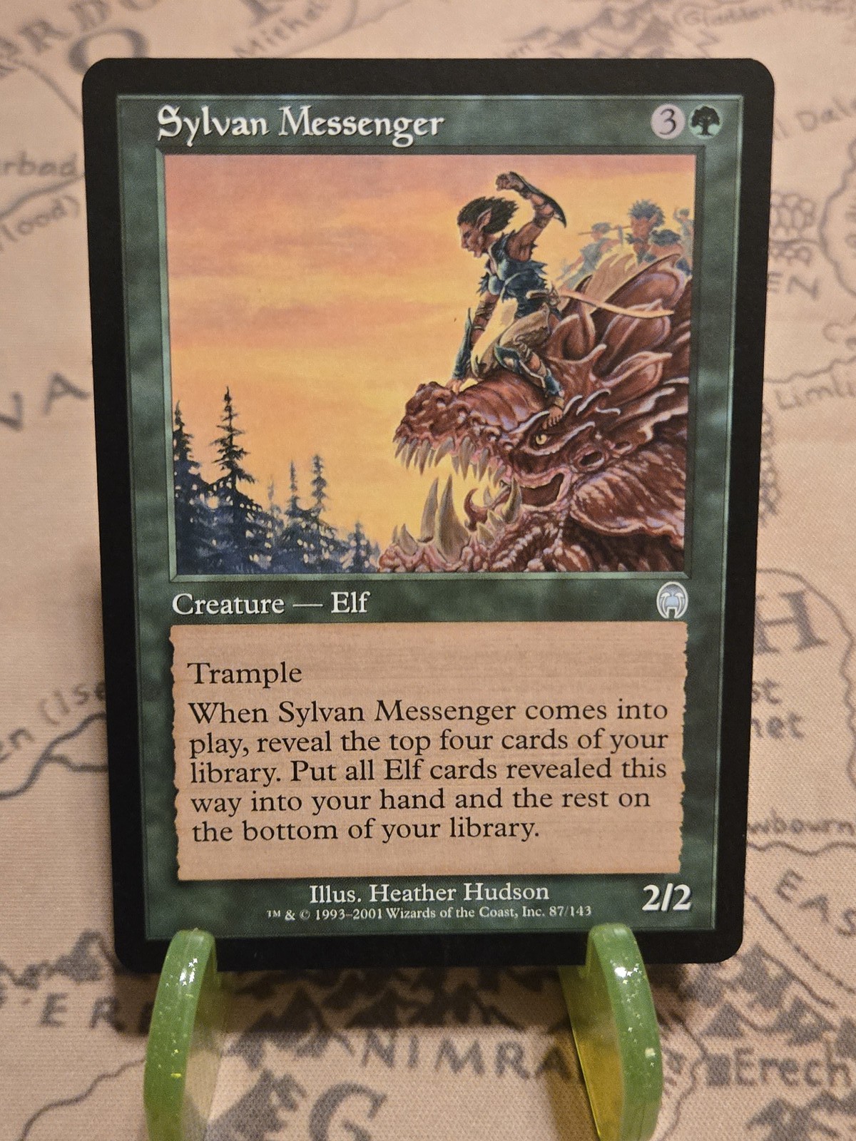 MTG Sylvan Messenger Apocalypse Regular Uncommon NM