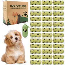 Pets Poop Bags Dog Poop Bags Dog Waste Bags Biodegradable Unscented Refill Rolls