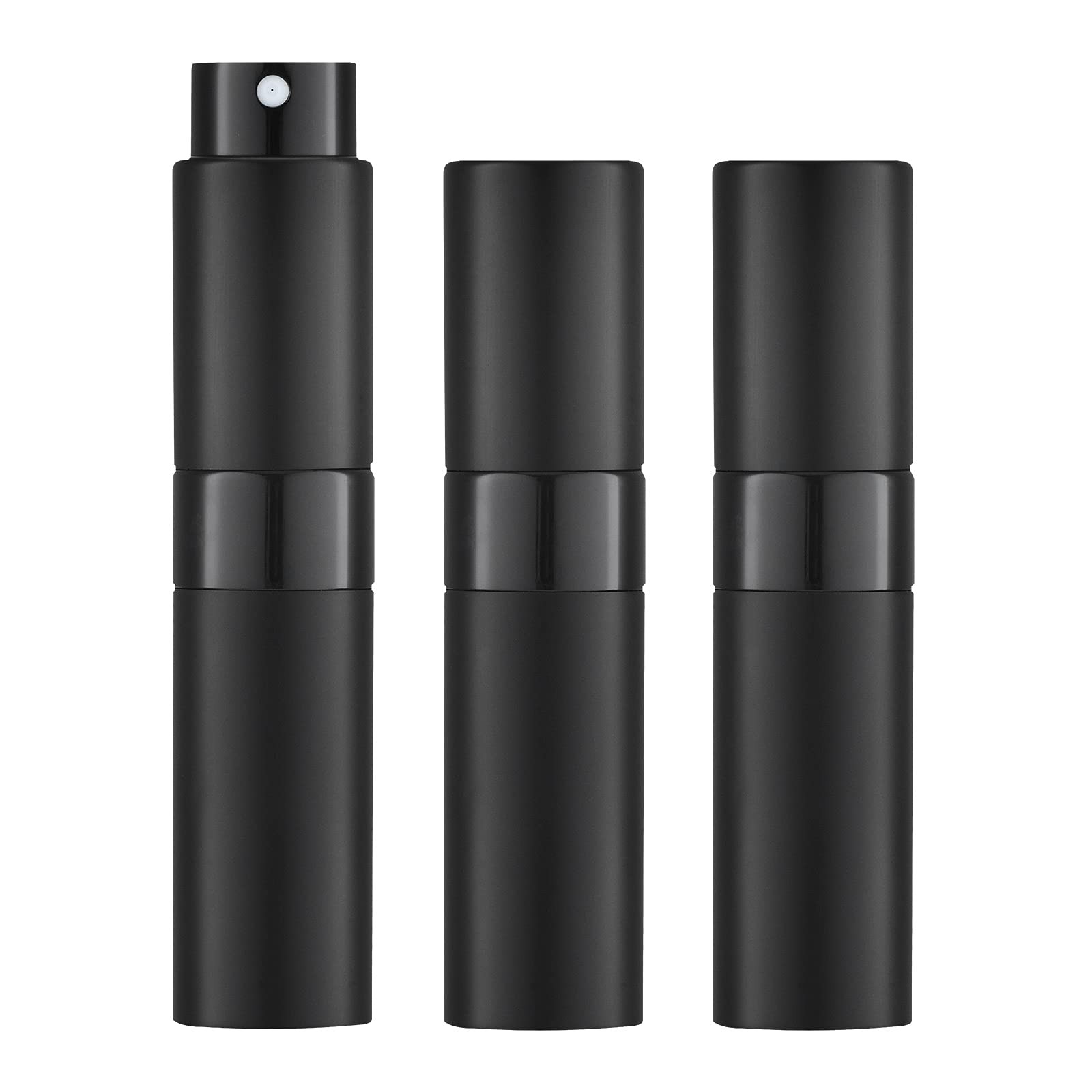 8ML Atomizer Perfume Spray Bottle for Travel (3 PCS) Empty C