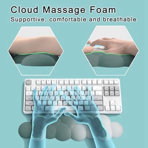 2X(H-Keyboard Wrist Rest Pad, Ergonomic Effective Wrist Pain Relief Arm2367 - Picture 3 of 6