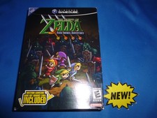 (NEW) Legend of Zelda: Four Swords Adventures Nintendo GameCube Gameboy Big Box