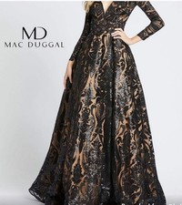 Designer Ball Gown Mac Duggal Nieman Marcus Size 6