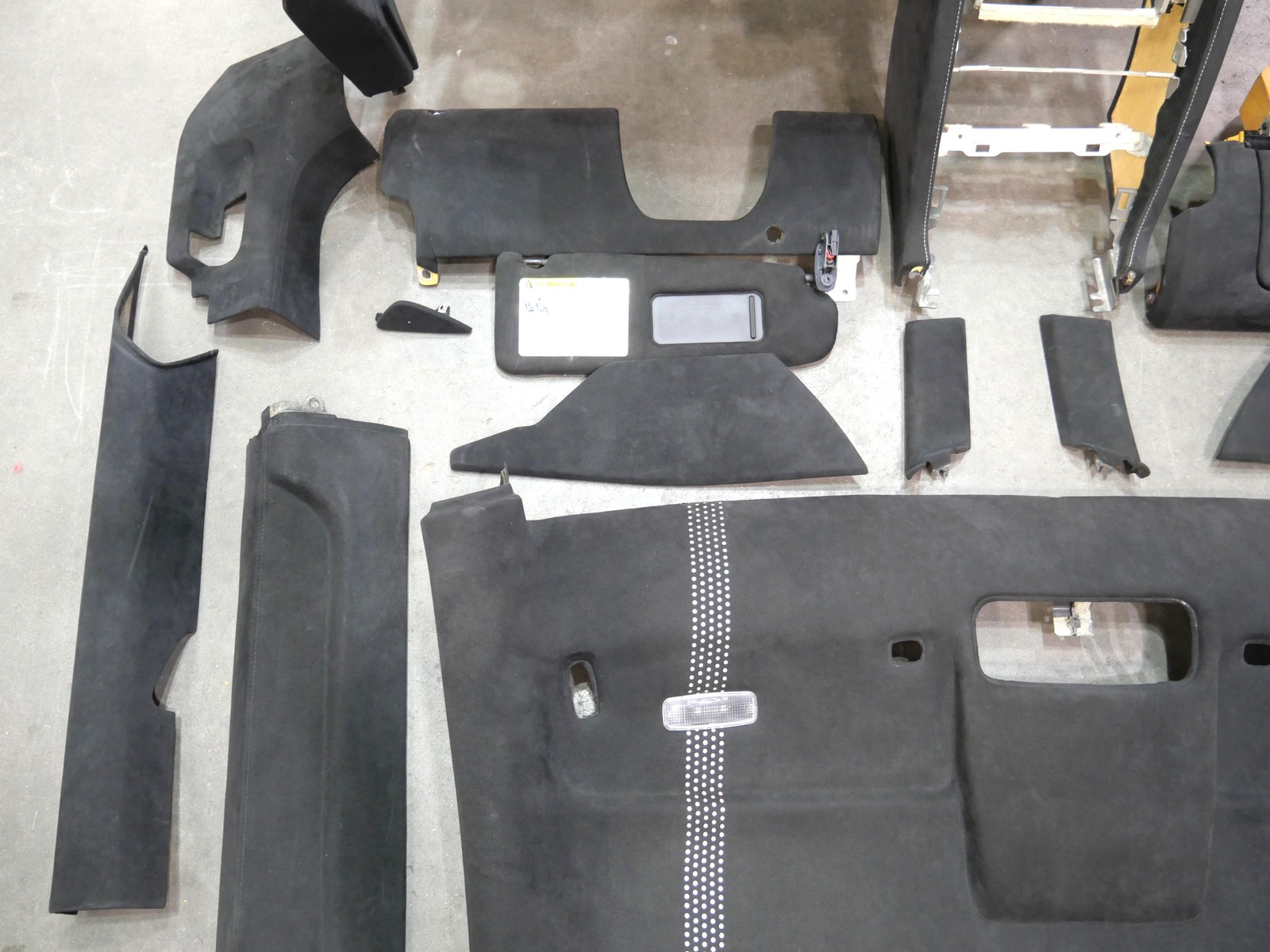 Used Alcantara Interior Dash Headliner 2009-2013 Lamborghini Gallardo LP570 OEM