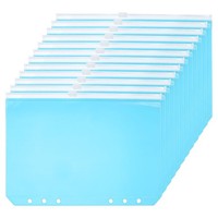 A6 Bindetasche 12X Pvc ReißVerschluss 6 LöCher Binder Tasche Mappen Dokument #4