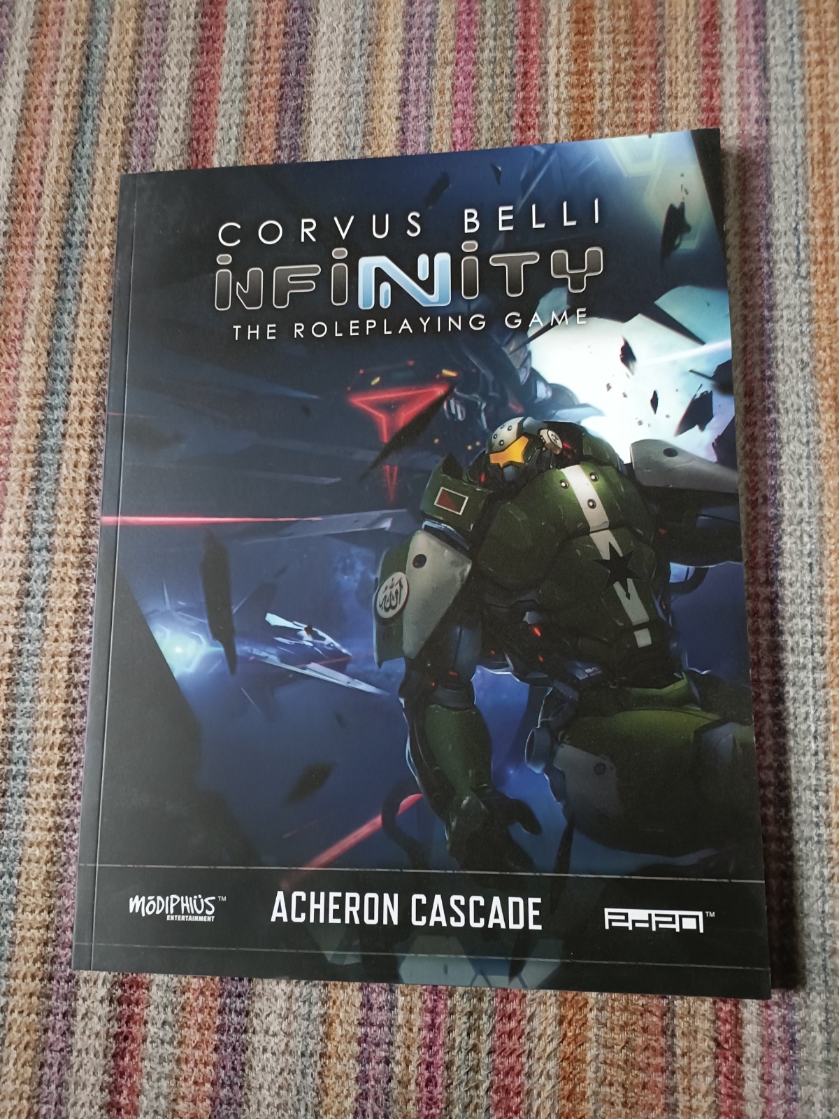 CORVUS BELLI  / INFINITY / ACHERON CASCADE RPG Book Morpheus Ent 2019