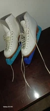 Riddell Skates For Girls Size 6, Used Figure Skates With John Wilson Blades
