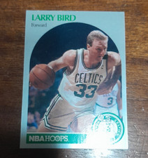 NBA Hoops Larry Bird Boston Celtics NBA #39 1990 Vintage Basketball Card