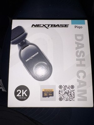 Nextbase Piqo 2K 1440p Dash Camera - Black - w/ SD Card - BRAND NEW SEALED