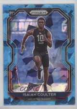 2020 Panini Prizm Rookie Blue Ice Prizm 36/99 Isaiah Coulter #395 0us8
