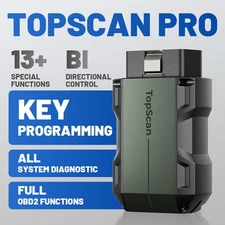 2025 TOPDON TopScan PRO Car Key Programmer & OBD2 Scanner for Honda, Toyota, etc