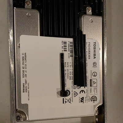 Toshiba PX04SRB384 3.84TB 2.5in SAS 12Gbps Internal SSD 512MB 1100MB/s