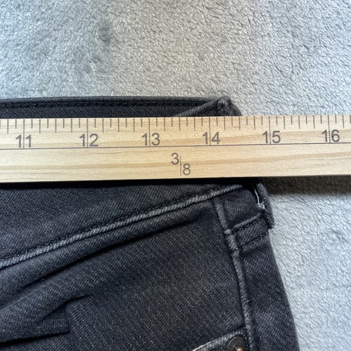 Abercrombie Kids Skinny Jeans SZ 15/16 Black Faded - Picture 5 of 7