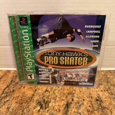 Tony Hawk's Pro Skater (Sony PlayStation 1, 1999) CIB