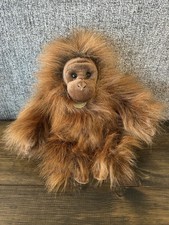 Miyoni 11" Adult Orangutan Monkey Plush Stuffed Animal by Aurora