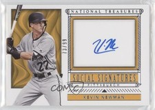 2019 Panini National Treasures Social Signatures 73/99 Kevin Newman Auto 0eo6