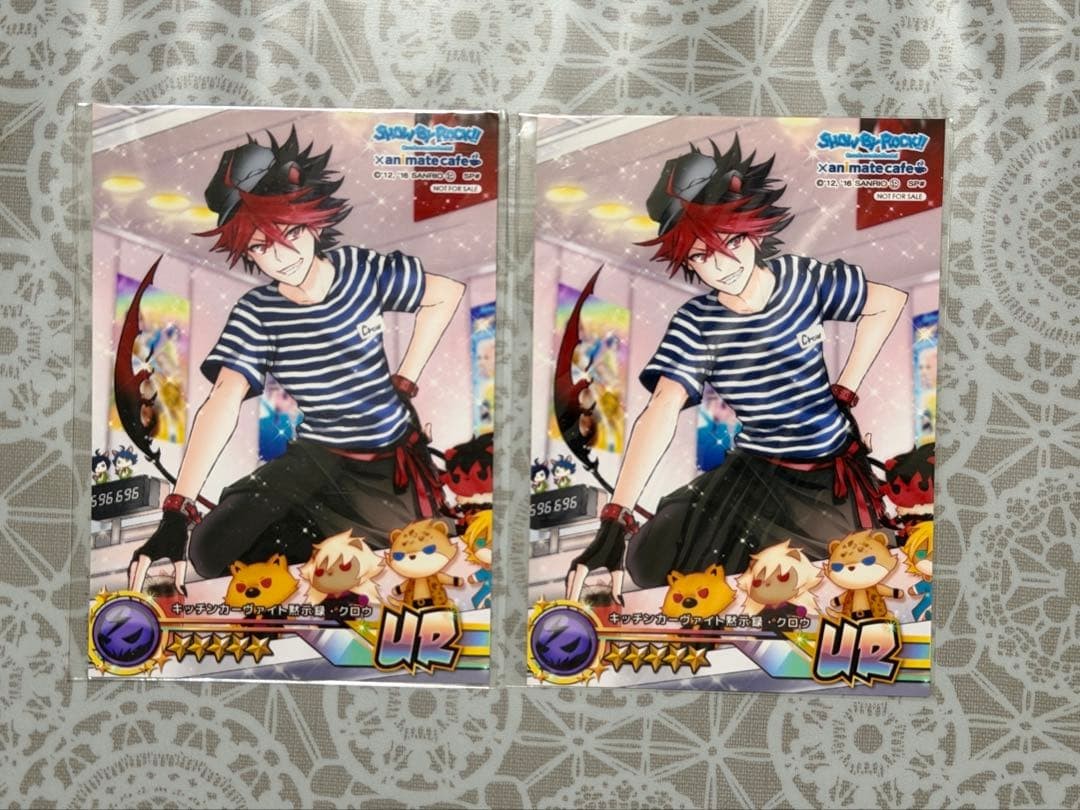SHOW BY ROCK! Crow Bromide (Animate Cafe Collab) Photo Card  2