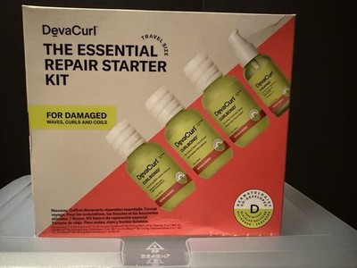 DevaCurl The Essential Repair Starter Kit CurlBond Travel Size for Waves Curls  