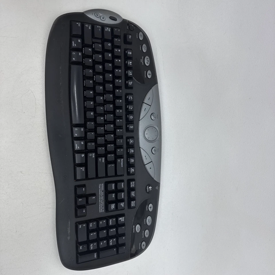 Logitech Wireless Keyboard Cordless Y-RJ20 Black (Keyboard Only) - Image 2 of 4