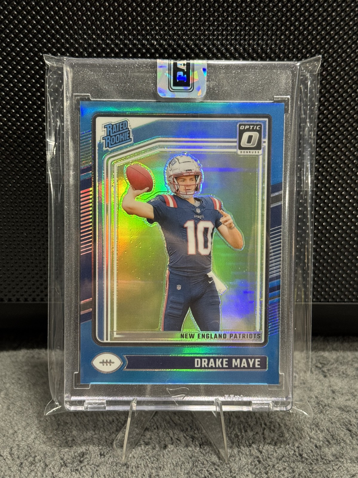 2024 Panini Donruss Optic - Rated Rookie Drake Maye #229 Aqua Prizm /299 (RC)