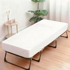 Fitted Sheets Only 25 x 70 Inches, 2 Pack Super Soft Microfiber Cot Size Fitt...