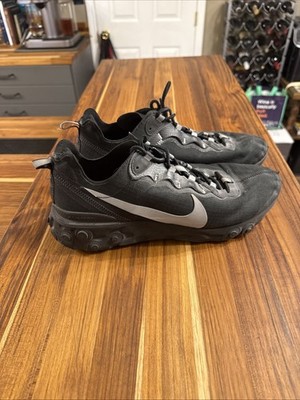 Size 10.5 - Nike React Element 55 Anthracite Black Men s Shoe Great Condition