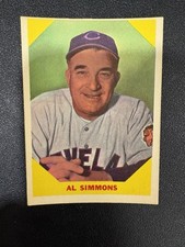 1960 Fleer Baseball Greats #32 - Al Simmons (NR-MINT)