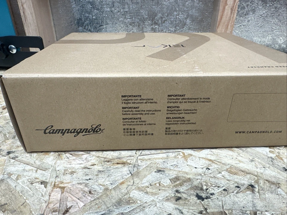 NIB Campagnolo EKAR 13 Speed Crankset 38t 175 1x13 175mm 38 Tooth Gravel CAMPY - Image 4 of 4