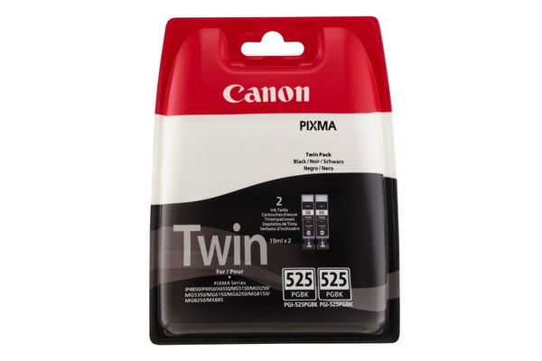 Canon PGI-525BK Twinpack Schwarz Druckerpatrone #1907430-image