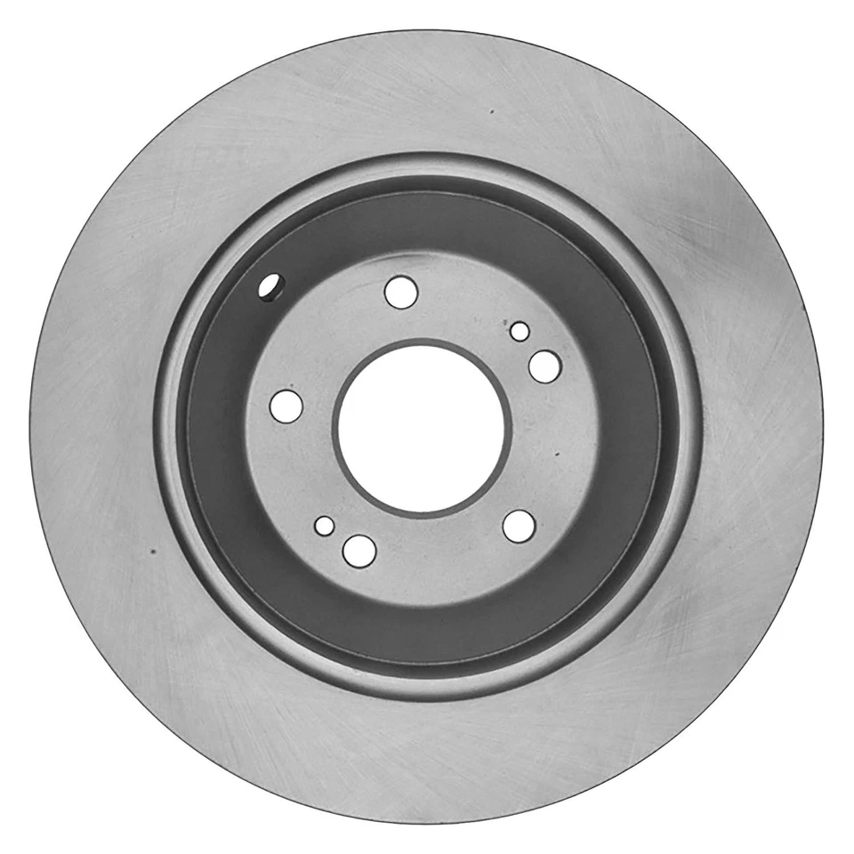 For Hyundai Santa Fe XL 13-19 ACDelco 18A2944AC Silver Solid Rear Brake Rotor Foto 3 de 4